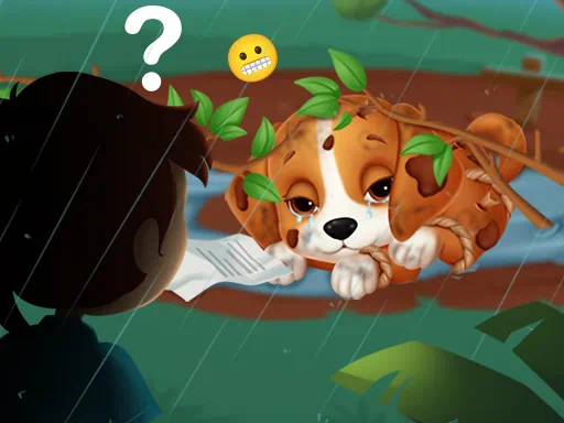 হারিয়ে কুকুরছানা উদ্ধার এবং যত্ন খেলা