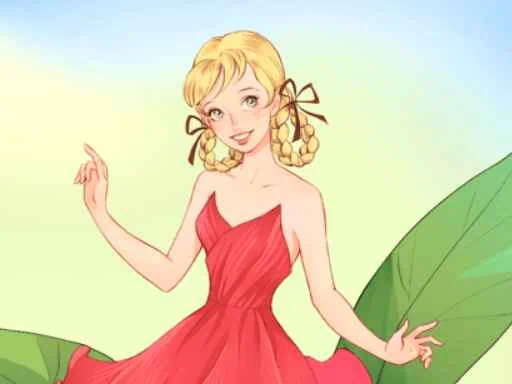 Thumbelina খেলা পোষাক আপ