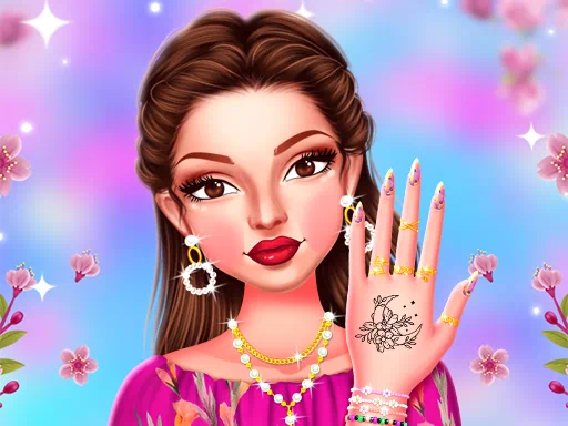 সেলিব্রিটি স্প্রিং ম্যানিকিউর ডিজাইন গেম